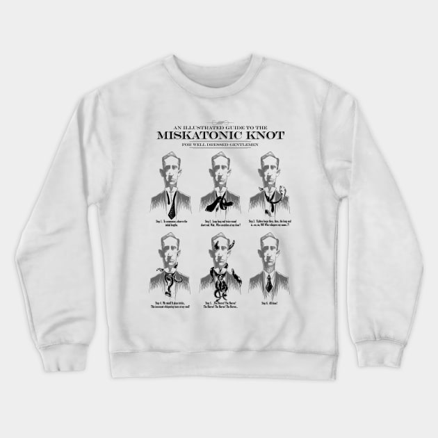 Guide to the Miskatonic Knot Crewneck Sweatshirt by vincentcarrozza